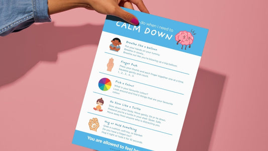 Free Download: Self-Regulation Poster for Classrooms
