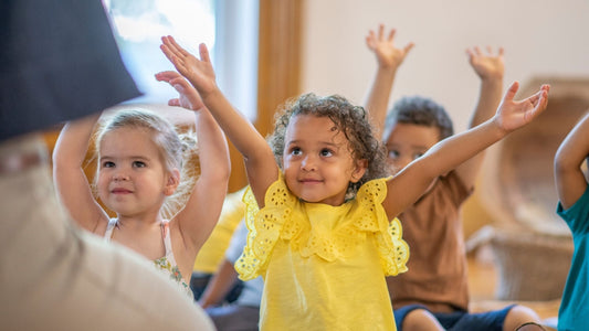 Preschool children engaged in a structured activity, helpful setting for spotting early signs of ADHD